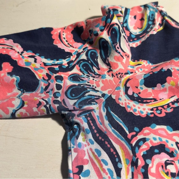 Lilly Pulitzer Linden Shirt Dress, size M print: Pop Up For The Halibut - Picture 14 of 14